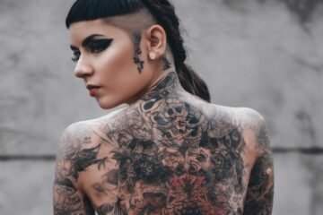 Full Back Tattoos for Women