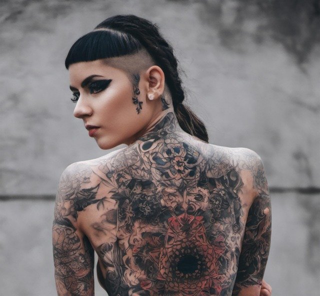 Full Back Tattoos for Women